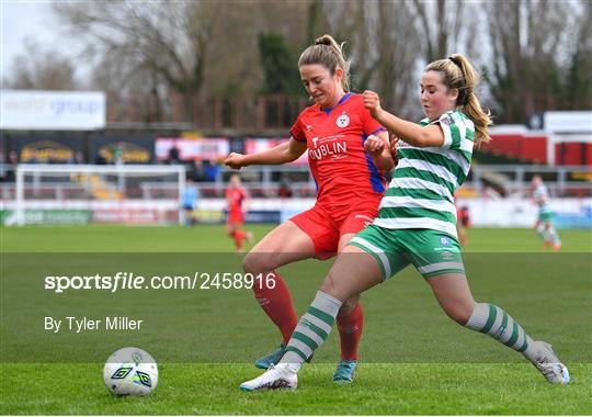 Shelbourne v Shamrock Rovers - SSE Airtricity Women's Premier Division Shelbourne v Shamrock Rovers - SSE Airtricity Women's Premier Division