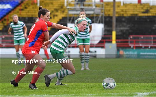 Shelbourne v Shamrock Rovers - SSE Airtricity Women's Premier Division Shelbourne v Shamrock Rovers - SSE Airtricity Women's Premier Division