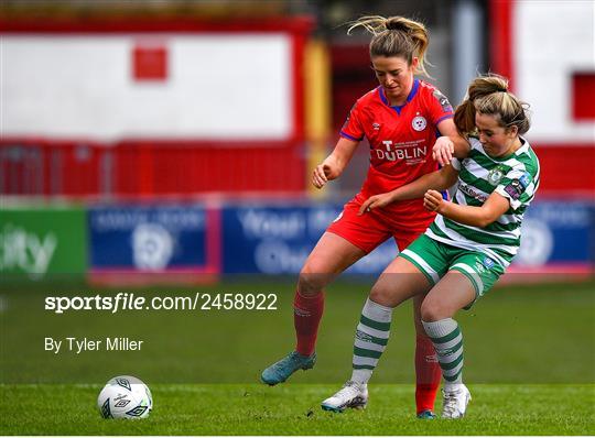 Shelbourne v Shamrock Rovers - SSE Airtricity Women's Premier Division Shelbourne v Shamrock Rovers - SSE Airtricity Women's Premier Division