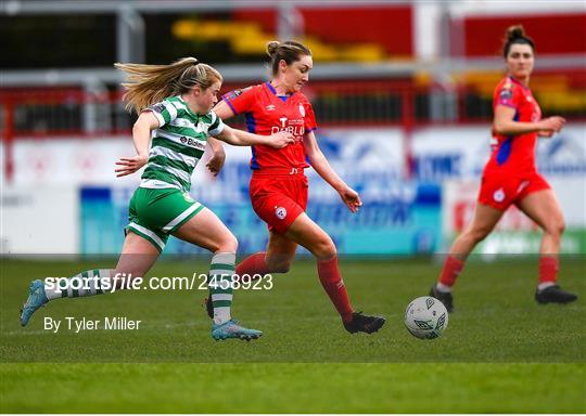 Shelbourne v Shamrock Rovers - SSE Airtricity Women's Premier Division Shelbourne v Shamrock Rovers - SSE Airtricity Women's Premier Division