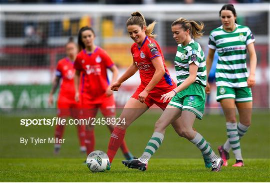 Shelbourne v Shamrock Rovers - SSE Airtricity Women's Premier Division Shelbourne v Shamrock Rovers - SSE Airtricity Women's Premier Division