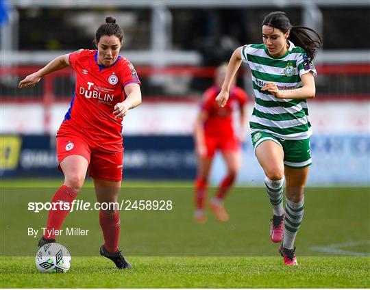 Shelbourne v Shamrock Rovers - SSE Airtricity Women's Premier Division Shelbourne v Shamrock Rovers - SSE Airtricity Women's Premier Division