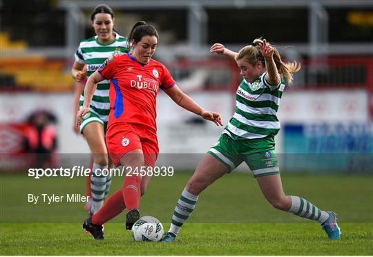Shelbourne v Shamrock Rovers - SSE Airtricity Women's Premier Division Shelbourne v Shamrock Rovers - SSE Airtricity Women's Premier Division