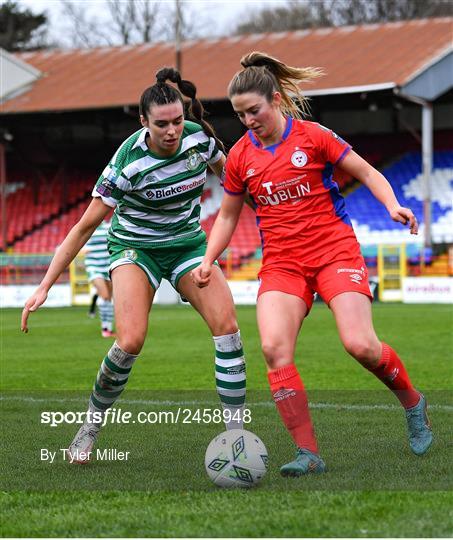 Shelbourne v Shamrock Rovers - SSE Airtricity Women's Premier Division Shelbourne v Shamrock Rovers - SSE Airtricity Women's Premier Division