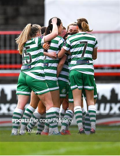 Shelbourne v Shamrock Rovers - SSE Airtricity Women's Premier Division Shelbourne v Shamrock Rovers - SSE Airtricity Women's Premier Division