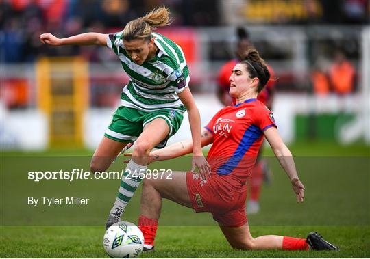Shelbourne v Shamrock Rovers - SSE Airtricity Women's Premier Division Shelbourne v Shamrock Rovers - SSE Airtricity Women's Premier Division