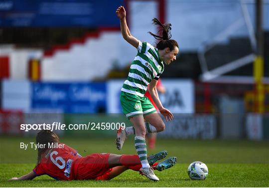 Shelbourne v Shamrock Rovers - SSE Airtricity Women's Premier Division Shelbourne v Shamrock Rovers - SSE Airtricity Women's Premier Division