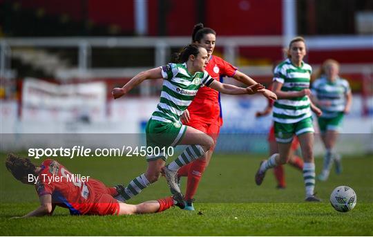 Shelbourne v Shamrock Rovers - SSE Airtricity Women's Premier Division Shelbourne v Shamrock Rovers - SSE Airtricity Women's Premier Division