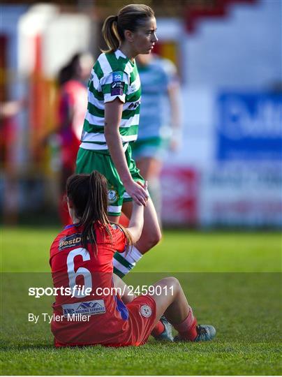 Shelbourne v Shamrock Rovers - SSE Airtricity Women's Premier Division Shelbourne v Shamrock Rovers - SSE Airtricity Women's Premier Division