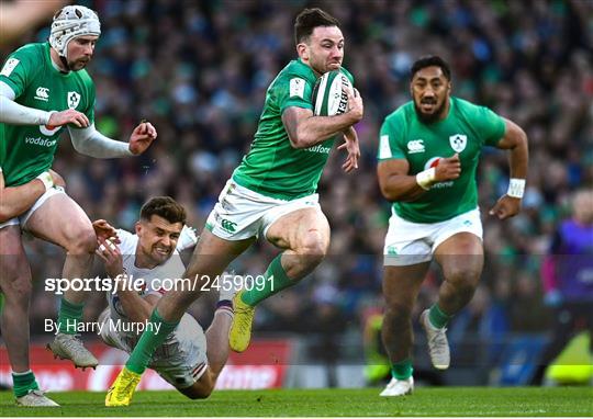 Ireland v England - Guinness Six Nations Rugby Championship Ireland v England - Guinness Six Nations Rugby Championship