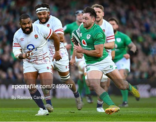 Ireland v England - Guinness Six Nations Rugby Championship Ireland v England - Guinness Six Nations Rugby Championship
