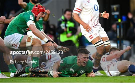 Ireland v England - Guinness Six Nations Rugby Championship Ireland v England - Guinness Six Nations Rugby Championship