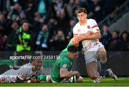 Ireland v England - Guinness Six Nations Rugby Championship Ireland v England - Guinness Six Nations Rugby Championship