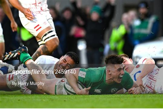 Ireland v England - Guinness Six Nations Rugby Championship Ireland v England - Guinness Six Nations Rugby Championship
