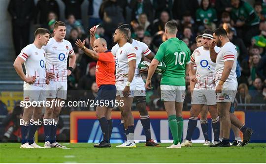 Ireland v England - Guinness Six Nations Rugby Championship Ireland v England - Guinness Six Nations Rugby Championship