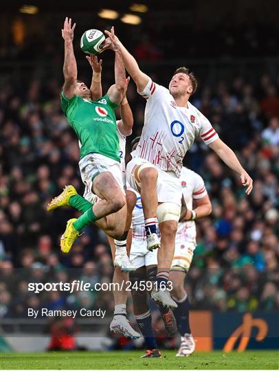 Ireland v England - Guinness Six Nations Rugby Championship Ireland v England - Guinness Six Nations Rugby Championship
