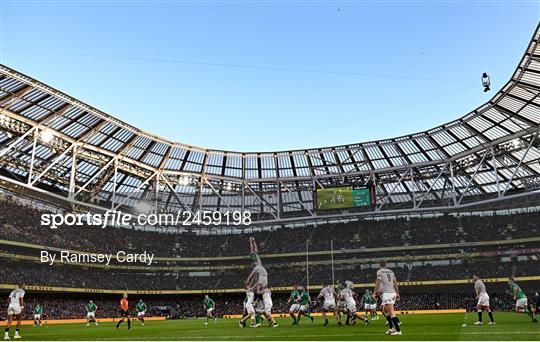 Ireland v England - Guinness Six Nations Rugby Championship Ireland v England - Guinness Six Nations Rugby Championship