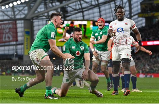 Ireland v England - Guinness Six Nations Rugby Championship Ireland v England - Guinness Six Nations Rugby Championship