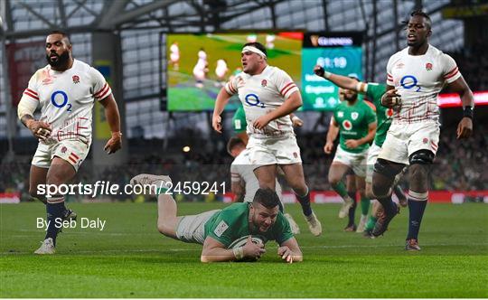 Ireland v England - Guinness Six Nations Rugby Championship Ireland v England - Guinness Six Nations Rugby Championship
