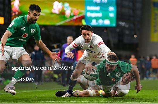 Ireland v England - Guinness Six Nations Rugby Championship Ireland v England - Guinness Six Nations Rugby Championship