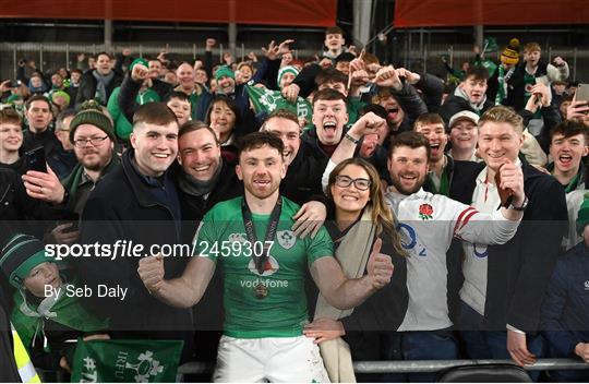 Ireland v England - Guinness Six Nations Rugby Championship Ireland v England - Guinness Six Nations Rugby Championship