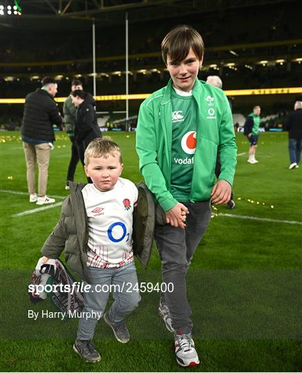Ireland v England - Guinness Six Nations Rugby Championship Ireland v England - Guinness Six Nations Rugby Championship