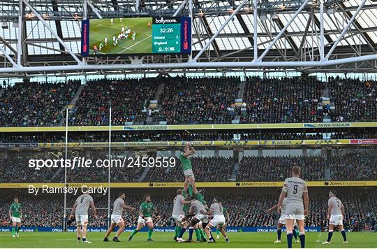 Ireland v England - Guinness Six Nations Rugby Championship Ireland v England - Guinness Six Nations Rugby Championship
