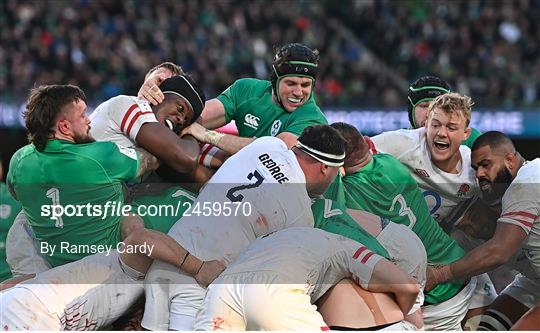 Ireland v England - Guinness Six Nations Rugby Championship Ireland v England - Guinness Six Nations Rugby Championship