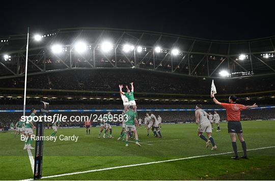 Ireland v England - Guinness Six Nations Rugby Championship Ireland v England - Guinness Six Nations Rugby Championship