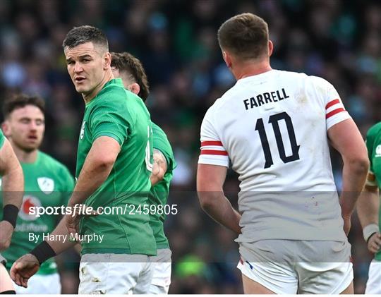 Ireland v England - Guinness Six Nations Rugby Championship Ireland v England - Guinness Six Nations Rugby Championship