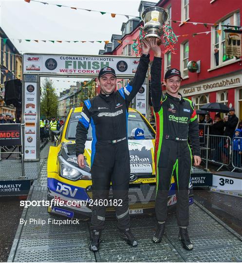 The Clonakilty Park Hotel West Cork Rally Round 2 of the Irish Tarmac Rally Championship