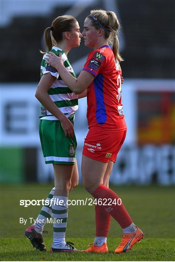 Shelbourne v Shamrock Rovers - SSE Airtricity Women's Premier Division Shelbourne v Shamrock Rovers - SSE Airtricity Women's Premier Division