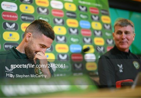 Republic of Ireland Training Session and Press Conference