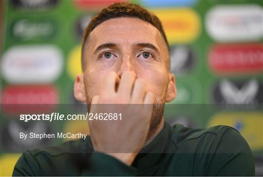 Republic of Ireland Training Session and Press Conference