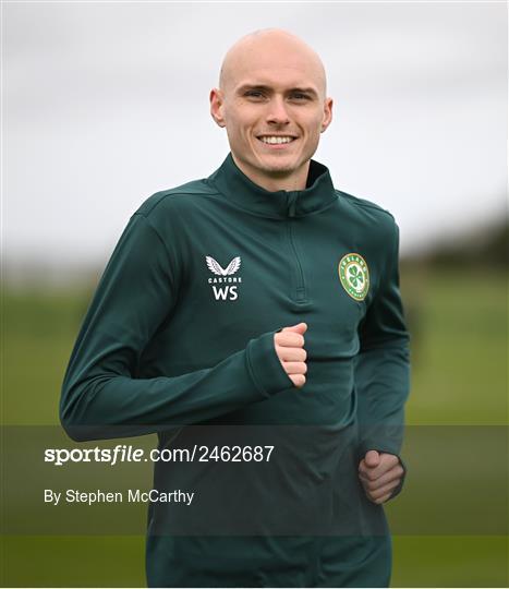Republic of Ireland Training Session and Press Conference Republic of Ireland Training Session and Press Conference