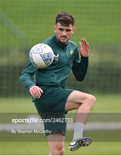 Republic of Ireland Training Session and Press Conference Republic of Ireland Training Session and Press Conference
