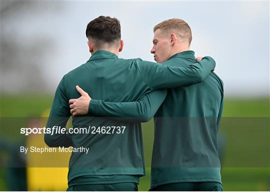 Republic of Ireland Training Session and Press Conference