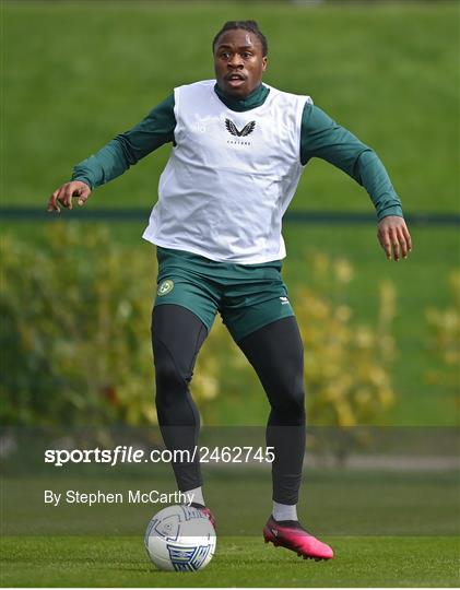 Republic of Ireland Training Session and Press Conference