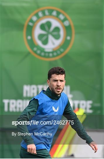 Republic of Ireland Training Session and Press Conference Republic of Ireland Training Session and Press Conference