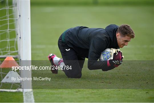 Republic of Ireland Training Session and Press Conference Republic of Ireland Training Session and Press Conference