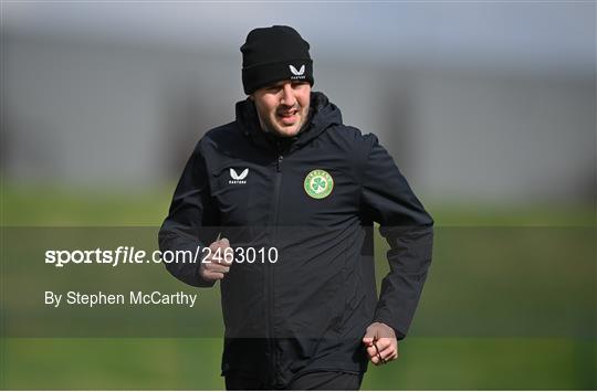 Republic of Ireland Training Session and Press Conference