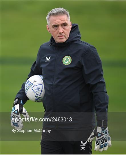 Republic of Ireland Training Session and Press Conference