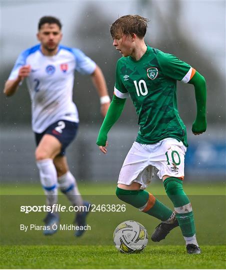 Republic of Ireland v Slovakia - UEFA European Under-19 Championship Elite Round