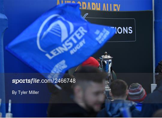 Activities at Leinster v DHL Stormers - United Rugby Championship