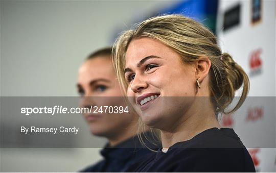 Ireland Women's Rugby Media Conference and Squad Training