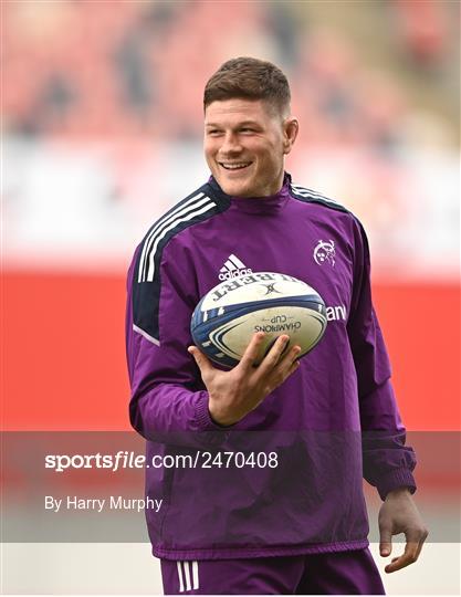 Munster Rugby Squad Training