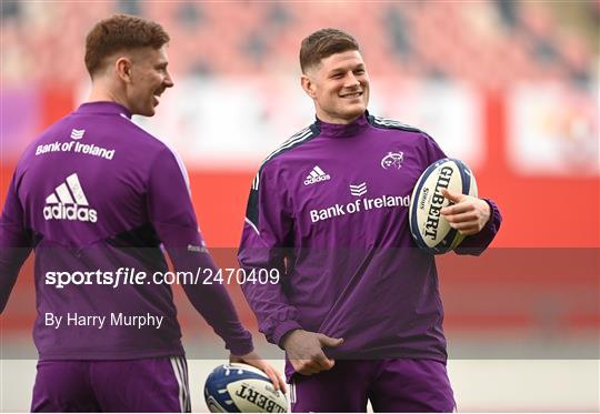 Munster Rugby Squad Training