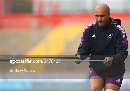 Munster Rugby Squad Training