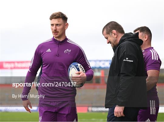 Munster Rugby Squad Training