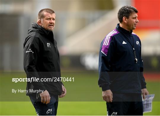 Munster Rugby Squad Training